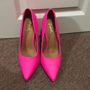 Hot Pink Stilettos